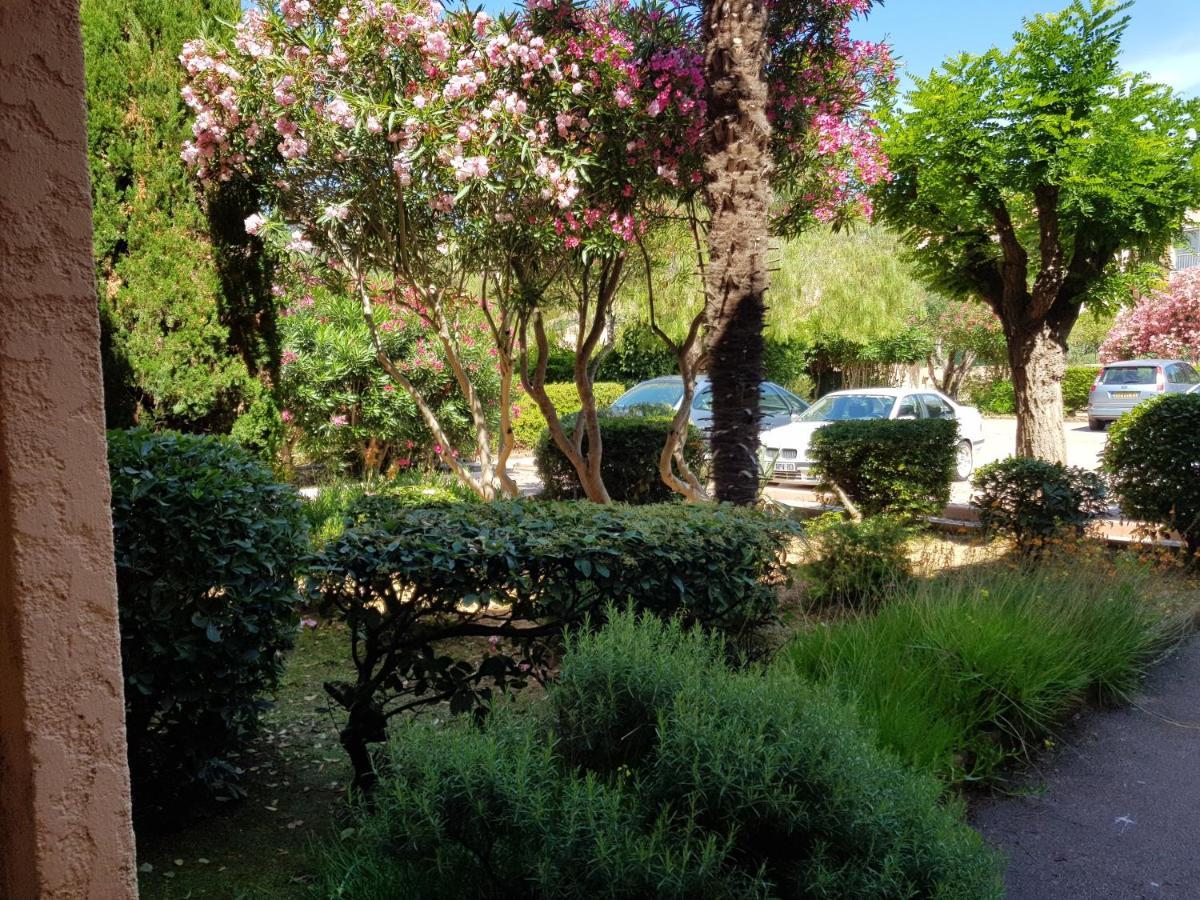 Studio confortable au calme proche du port et de la plage grande terrasse et parking résidence le Grand Large Saint-Mandrier-sur-Mer Esterno foto